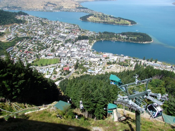 Gondola in Queenstown New Zealand