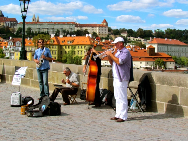 Street Musicians on Charles Bridge